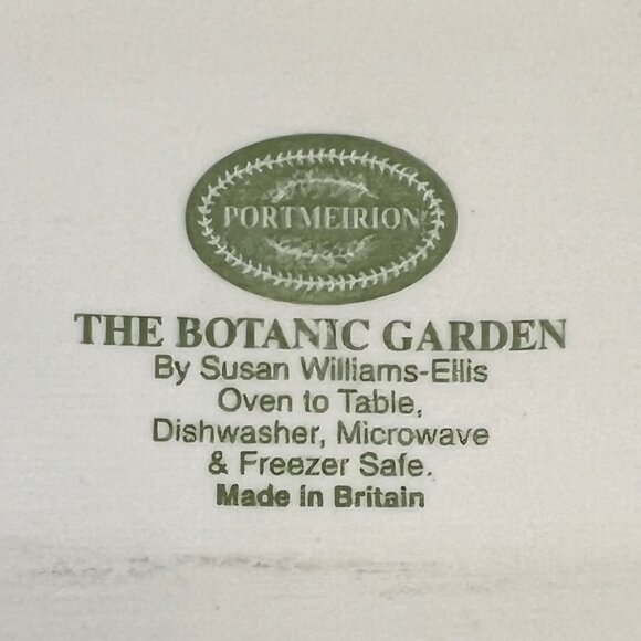 Extra-Large Portmeirion Botanic Garden Deep Oval Serving Dish! - Picture 12 of 16